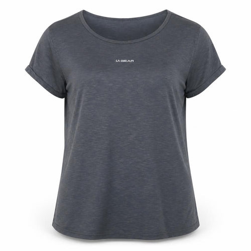 LA Gear Womens Grey Size 18 Lightweight Short Sleeve T-Shirt