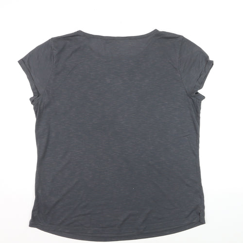 LA Gear Womens Grey Size 18 Lightweight Short Sleeve T-Shirt