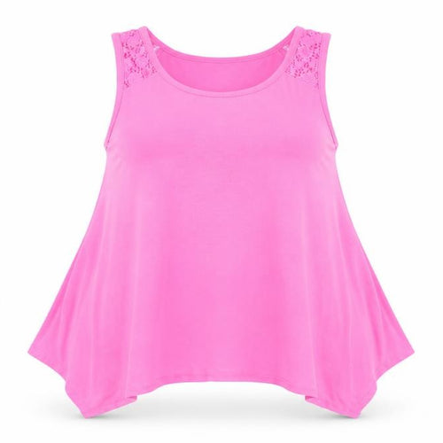 H&M Teens Pink Sleeveless Tank Top Size 12 Relaxed Fit