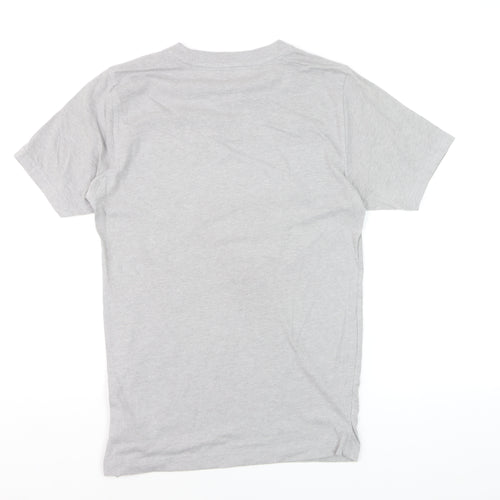 New Balance Men's Grey Short Sleeve Crew Neck Athletic T-Shirt Size S