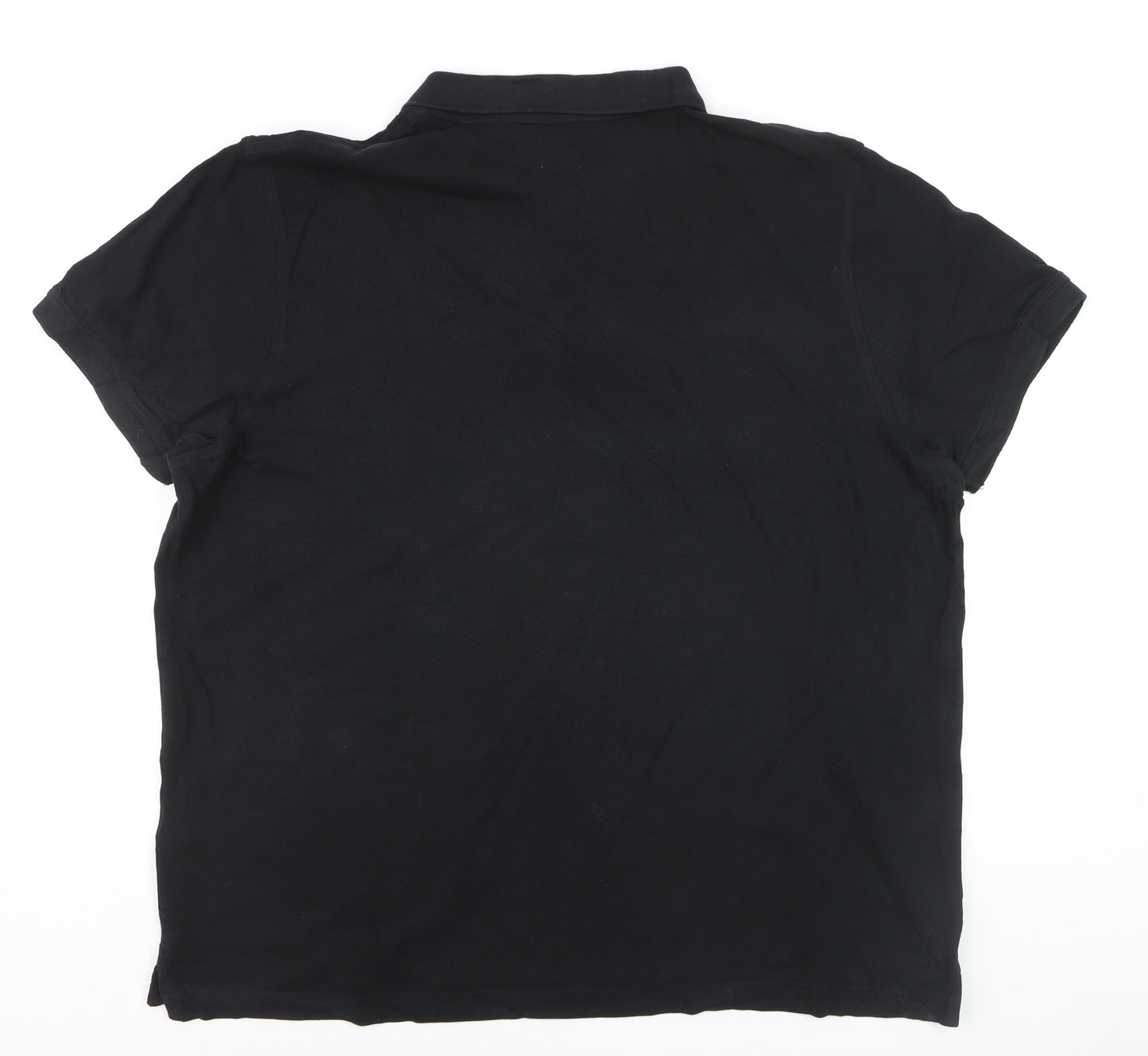 Levi's Mens Black 2XL Cotton Polo Shirt Short Sleeve Classic Fit