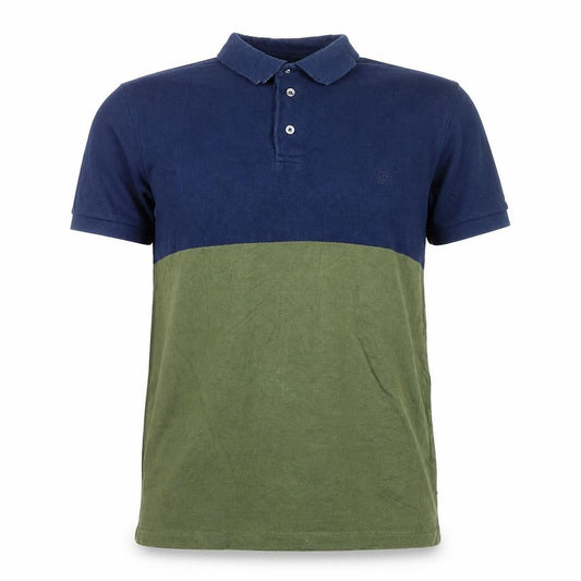 Front view of French Connection Men's Multicoloured Cotton Polo Shirt, size L