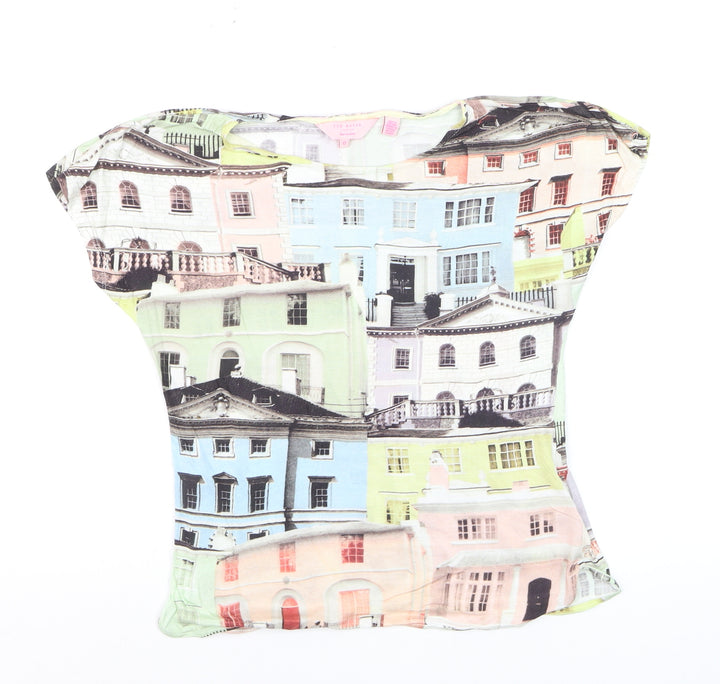 Ted Baker Women’s Multicoloured City Print Viscose T-Shirt Size 2XS