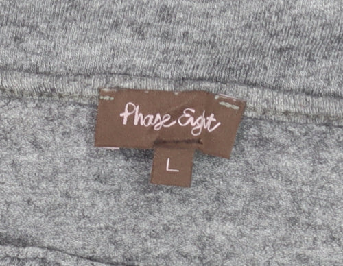 Phase Eight Women’s Grey Cowl Neck Long Sleeve Jersey Top Size L