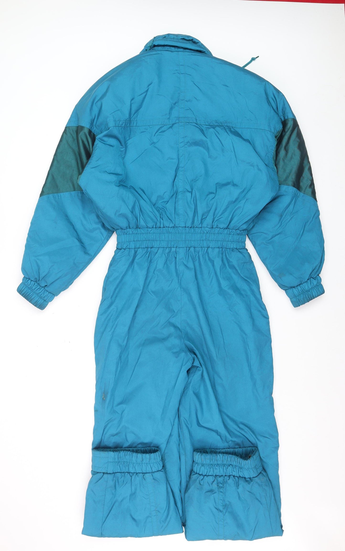 Head Skiwear Women’s Blue Size 8 Ski Jumpsuit Belted Winter Outfit