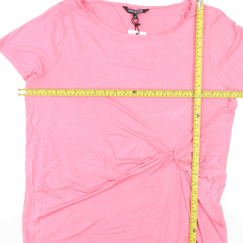 Debenhams Women’s Pink Basic Short Sleeve Jersey T-Shirt Size 18