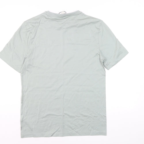Marks and Spencer Autograph Women's Green Supima Cotton T-Shirt Size S