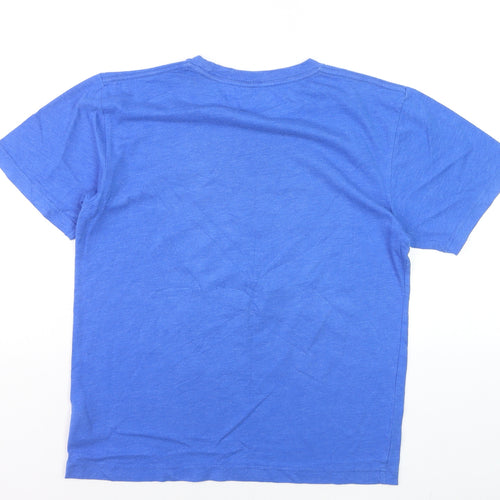 Gap Kids Boys Blue 12-13 Years Graphic Bike Print Cotton T-Shirt