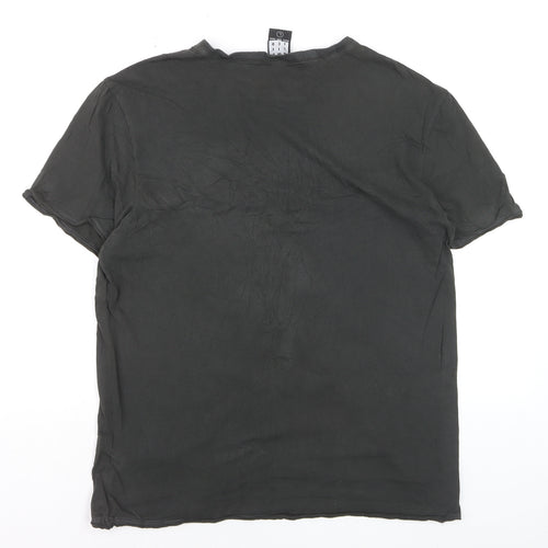 Amplified Men’s Black Nirvana In Utero Rock Band T-Shirt Size L