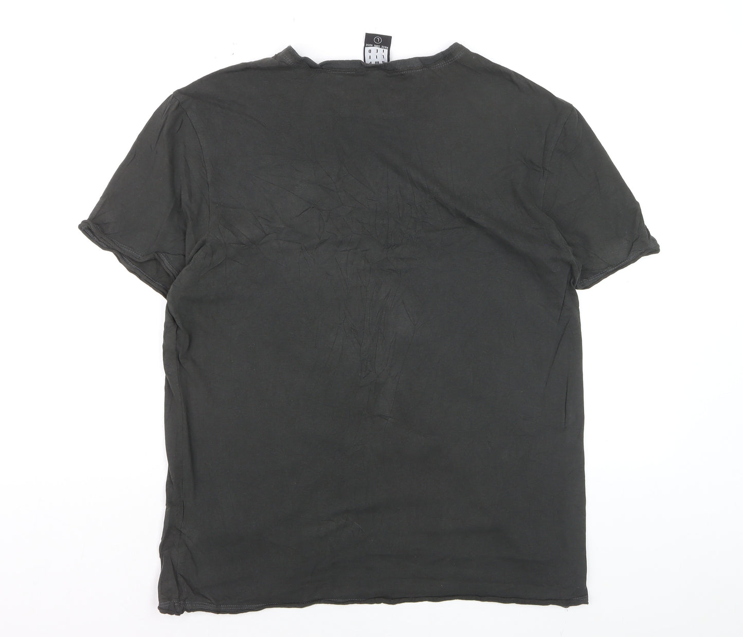 Amplified Men’s Black Nirvana In Utero Rock Band T-Shirt Size L