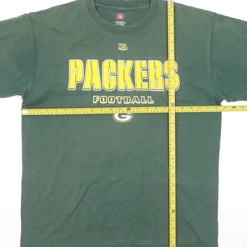 VF Imagewear Men’s Green Packers NFL Graphic Cotton T-Shirt Size L