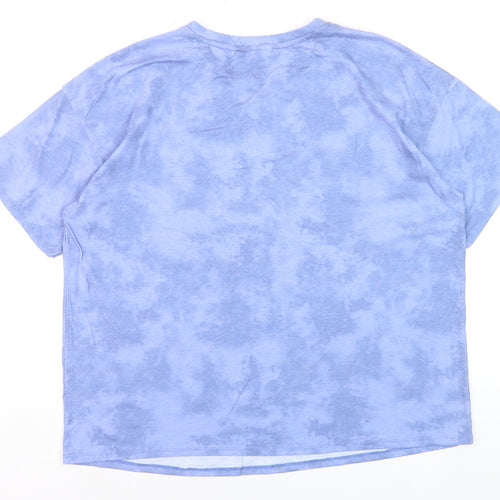 George Women’s Blue Disney Crew Print T-Shirt Size 16