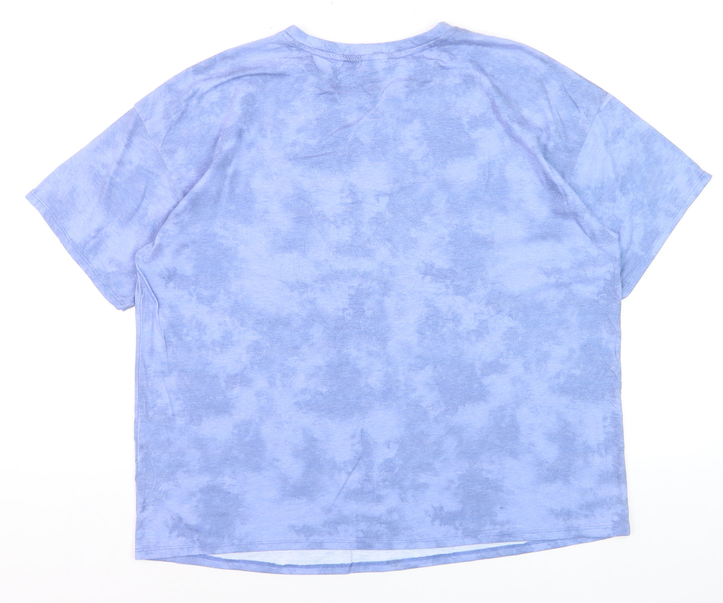 George Women’s Blue Disney Crew Print T-Shirt Size 16