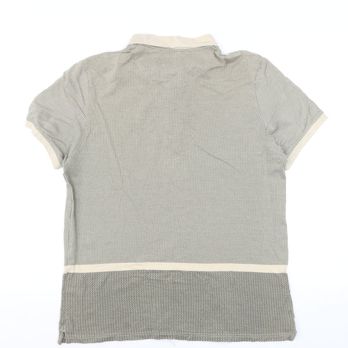 Lyle & Scott Men’s Beige XL Cotton Short Sleeve Polo Shirt