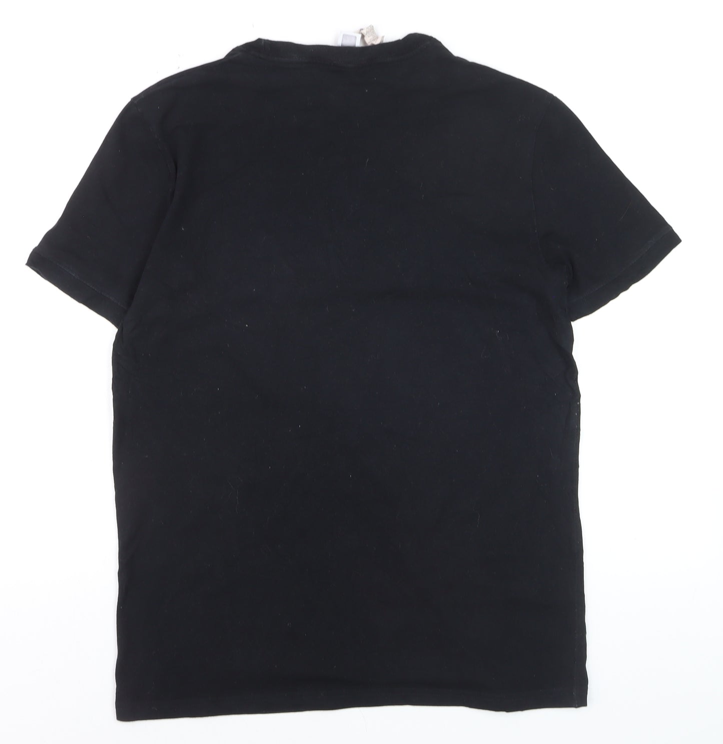 Dolce & Gabbana Men's Black Crew Neck Short Sleeve T-Shirt Size M