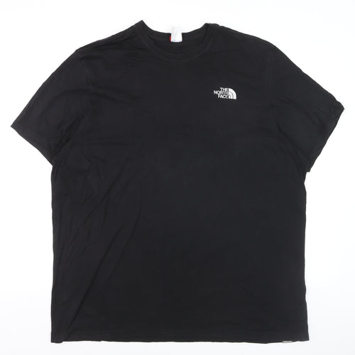 The North Face Mens Black 2XL Graphic Outdoor T-Shirt