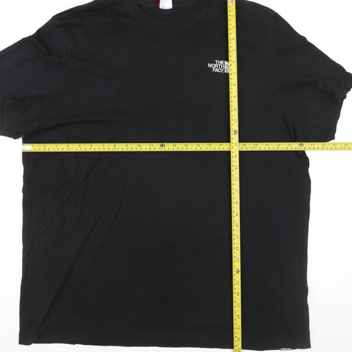The North Face Mens Black 2XL Graphic Outdoor T-Shirt