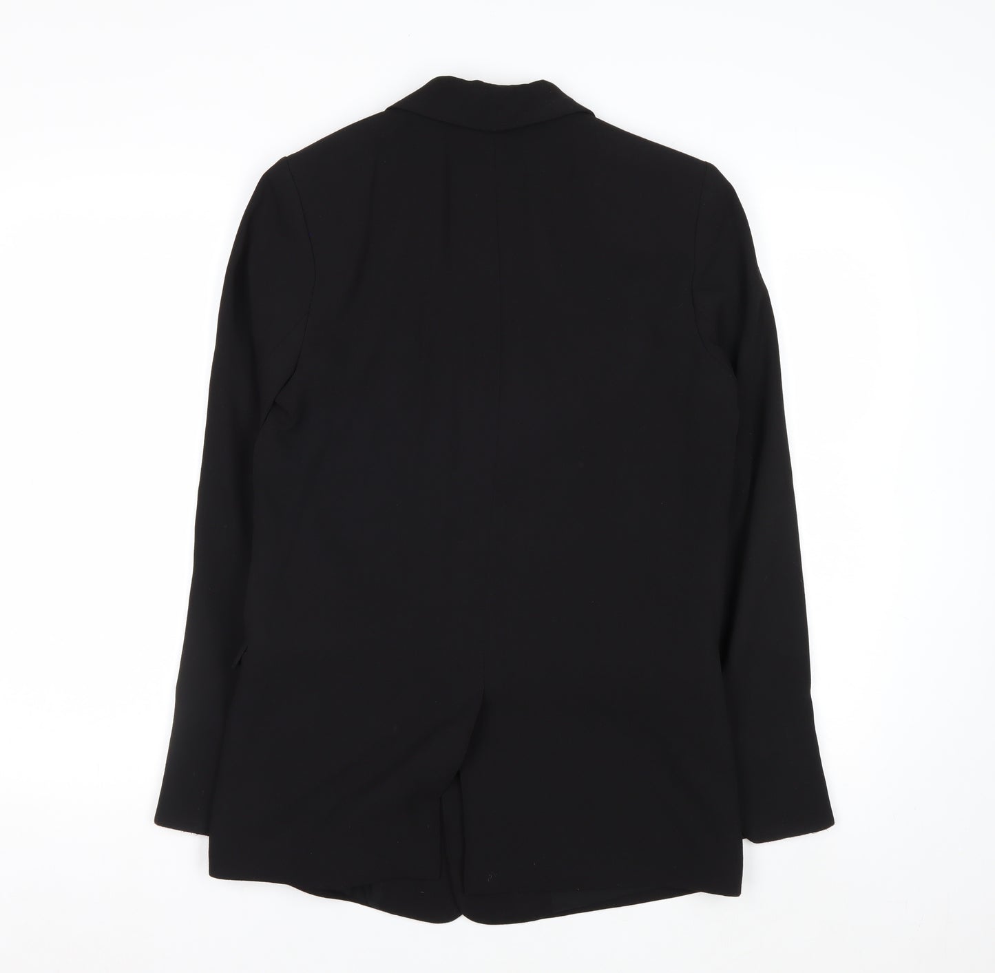 Next Tailoring Women's Black Blazer Jacket Size 8 Regular Fit