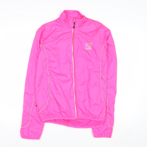 Karrimor Women's Pink Lightweight Windbreaker Running Jacket Size 12