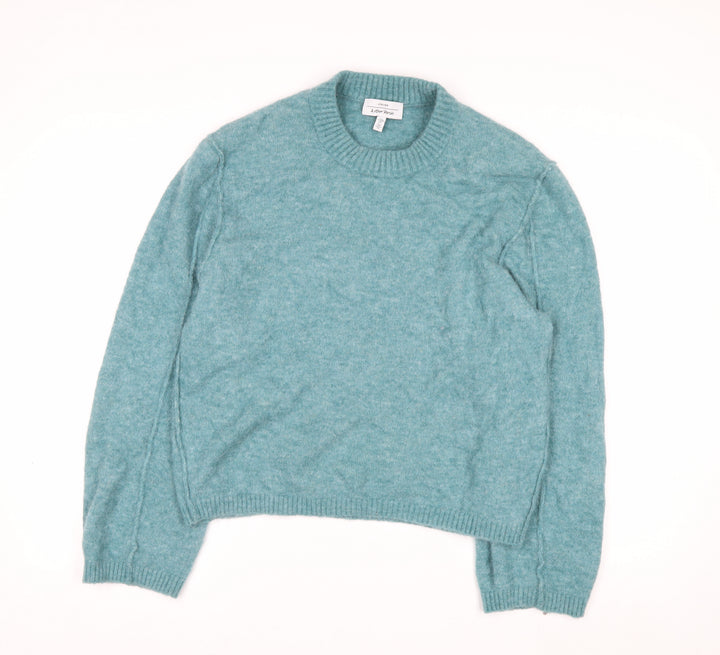 & Other Stories Women Blue Alpaca Wool Crew Neck Jumper Size S