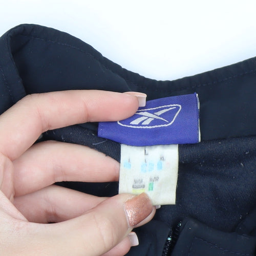 Reebok Mens Blue Polyester Zip Bodywarmer Gilet Size L