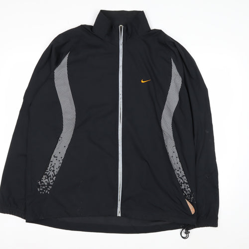 Nike Men's Black XL Reflective Windbreaker Jacket