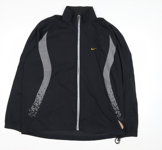 Nike Men's Black XL Reflective Windbreaker Jacket