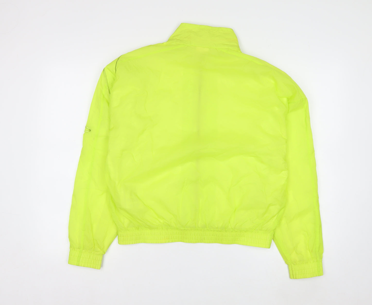 Champion Men's Yellow Windbreaker Jacket Small Lightweight Sports