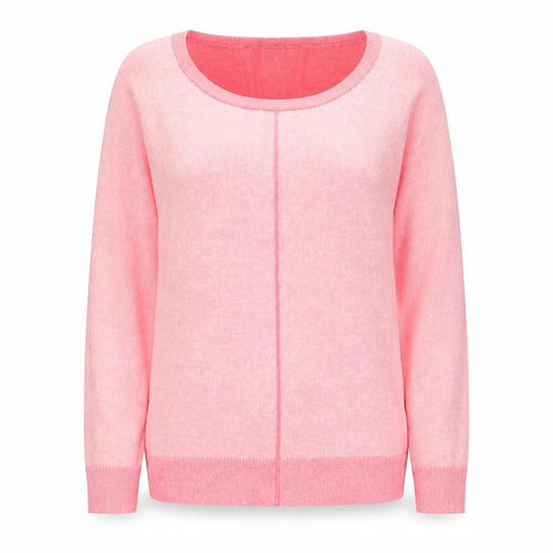 Gap Womens Pink Scoop Neck Long Sleeve Pullover Jumper Size M