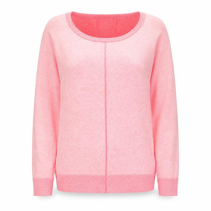 Gap Womens Pink Scoop Neck Long Sleeve Pullover Jumper Size M
