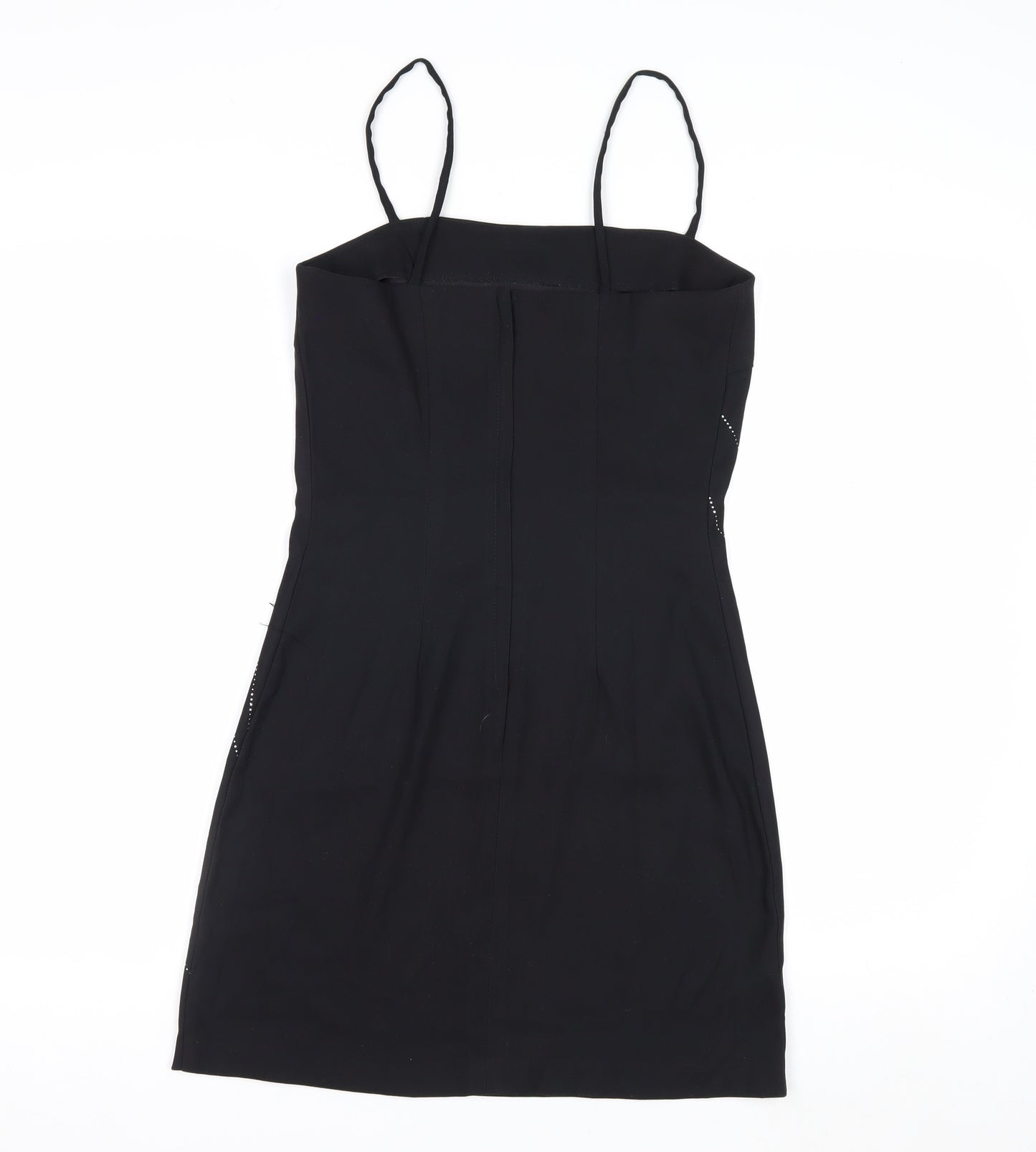 Byer Too! Women's Black Rhinestone Bodycon Dress Size 8