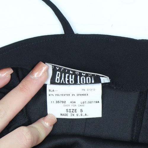 Byer Too! Women's Black Rhinestone Bodycon Dress Size 8