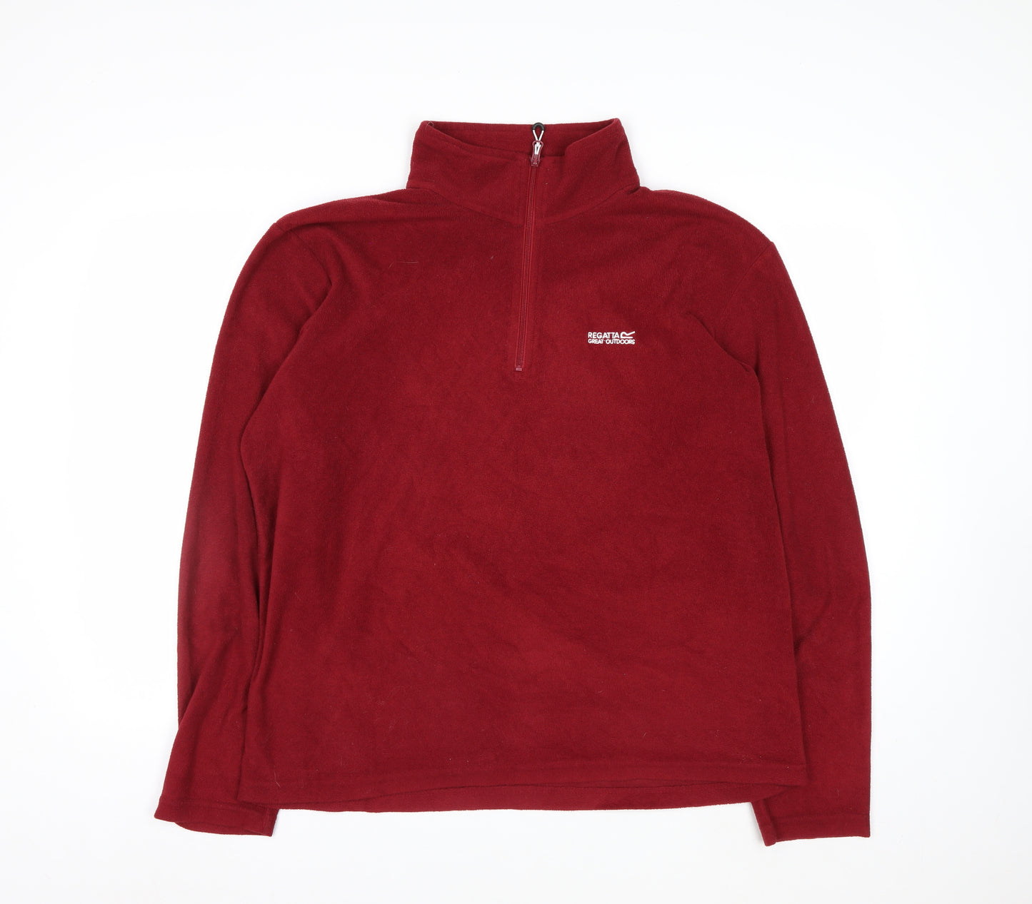 Regatta Men's Red XL Fleece 1/2 Zip Pullover Outdoor Sweatshirt