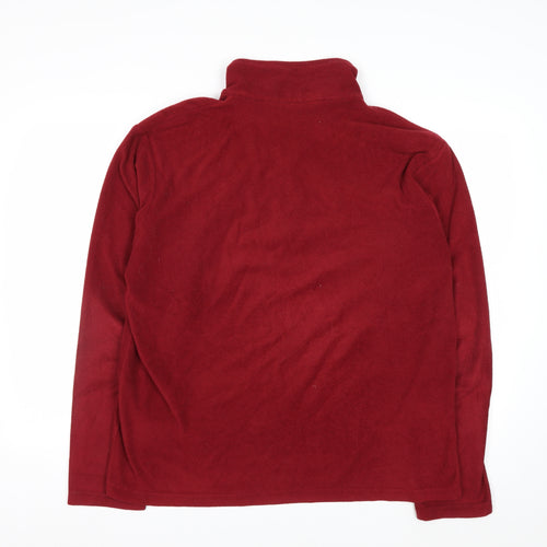 Regatta Men's Red XL Fleece 1/2 Zip Pullover Outdoor Sweatshirt
