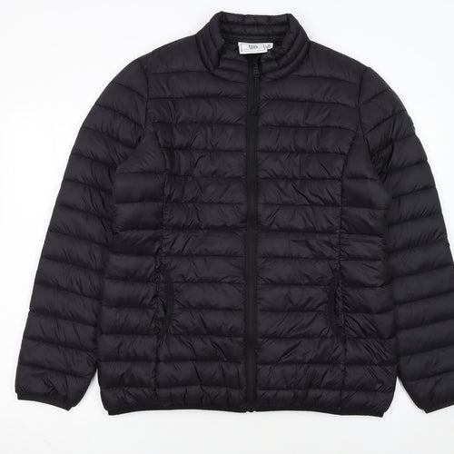 TOG24 Women’s Black Size 14 Puffer Jacket Lightweight Activewear