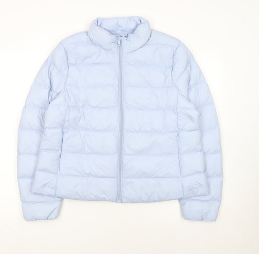 Marks and Spencer Women’s Blue Size 14 Padded Down Jacket