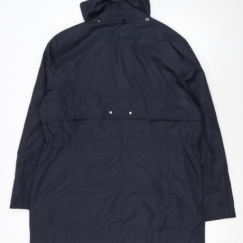 Klass Collection Women's Blue Size 20 Hooded Rain Coat