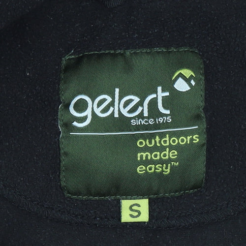 Gelert Men's Black Fleece Full Zip Outdoor Jacket Size S