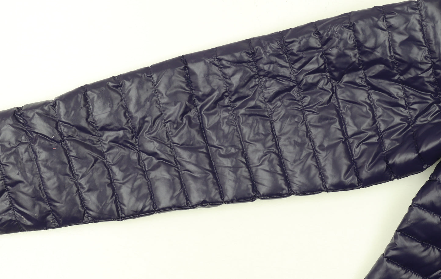 Superdry Womens Blue Hooded Puffer Jacket Size 14