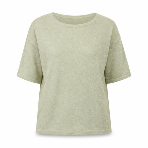 Marks and Spencer Women’s Green Short Sleeve Knit Jumper Size S