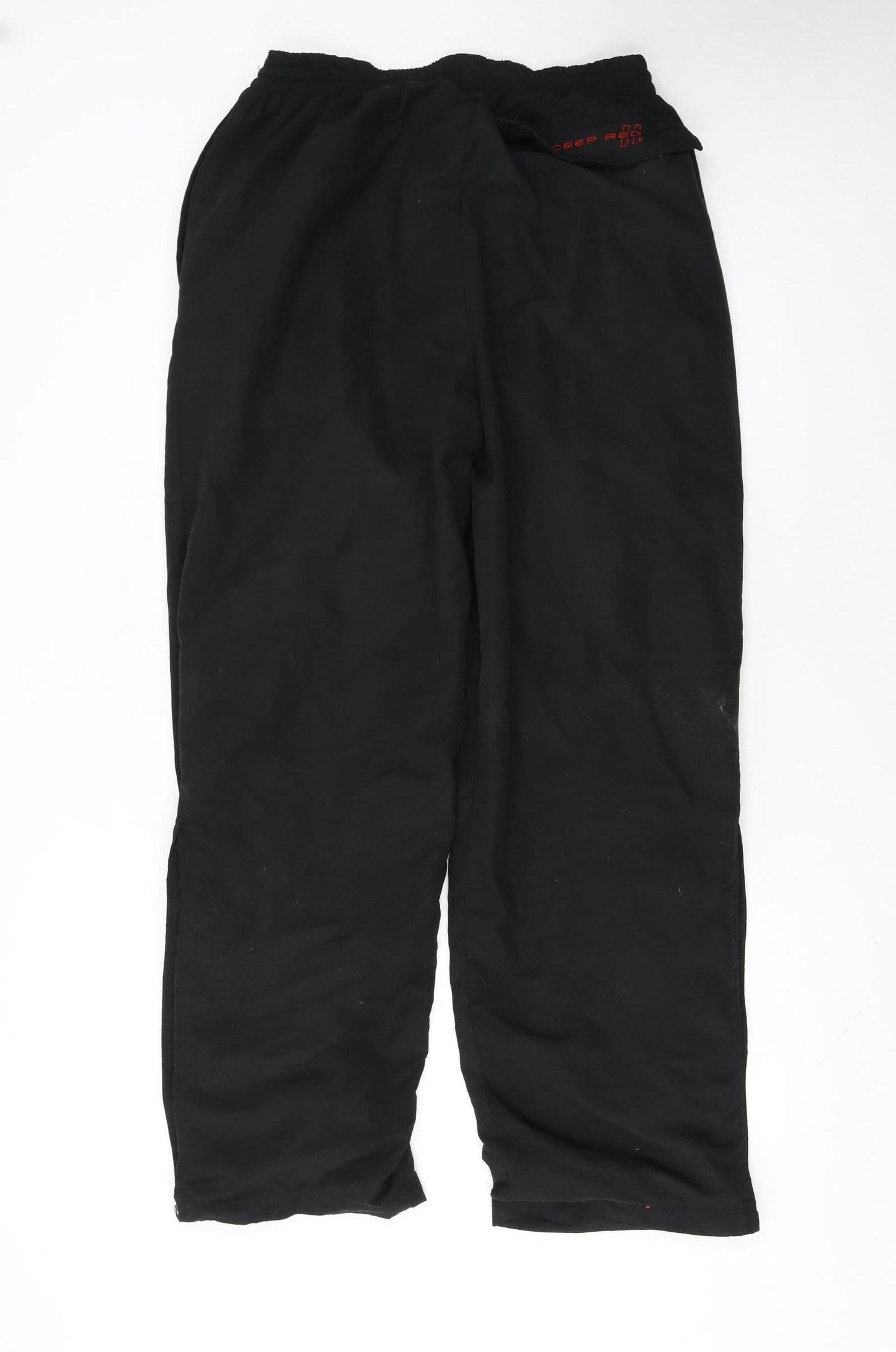 Wilson Men's Black Track Pants L Lightweight Activewear Trousers