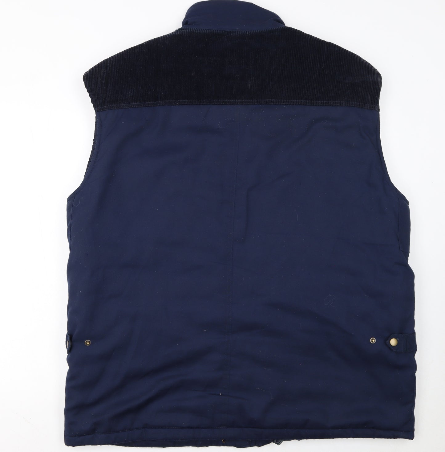 TURNHOUT Mens Blue 2XL Insulated Bodywarmer Waistcoat
