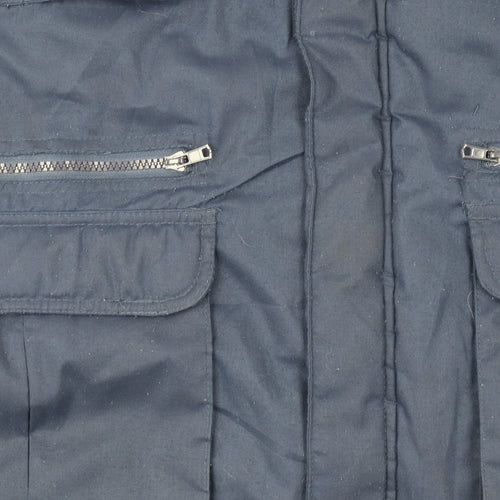 TURNHOUT Mens Blue 2XL Insulated Bodywarmer Waistcoat