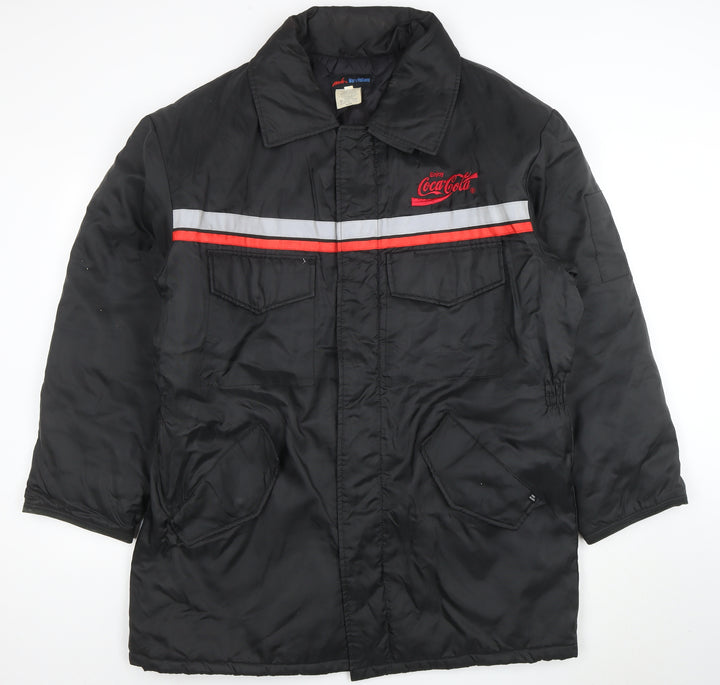 Marv Holland Men's Black Coca-Cola Nylon Puffer Jacket L