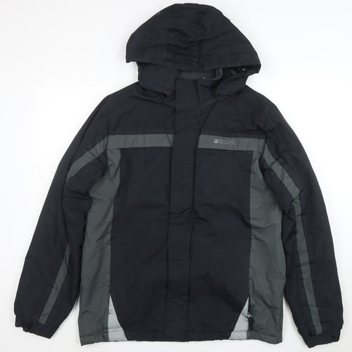 Mountain Warehouse Men's Black Waterproof Hooded Parka Jacket M