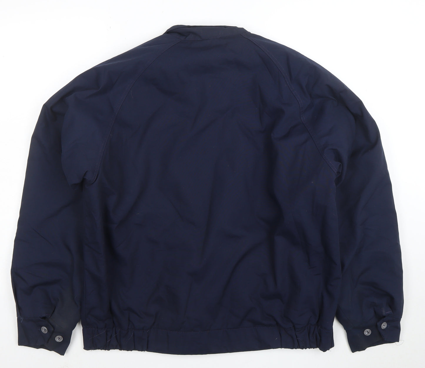 Citation Men's Blue Bomber Jacket Size 40 Wool Lined Vintage Style