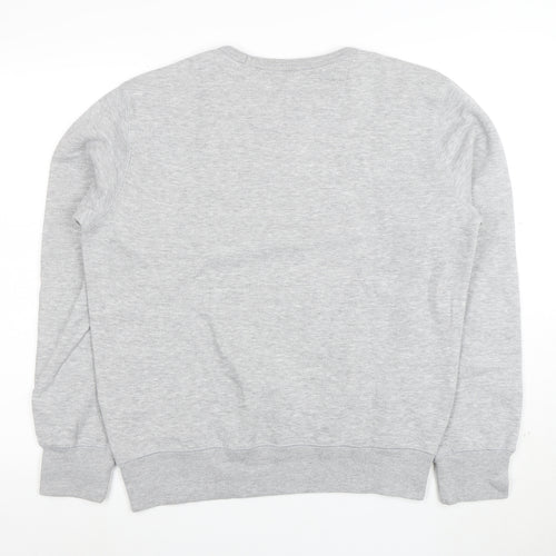 French Connection Mens Grey Cotton Crew Neck Sweatshirt M
