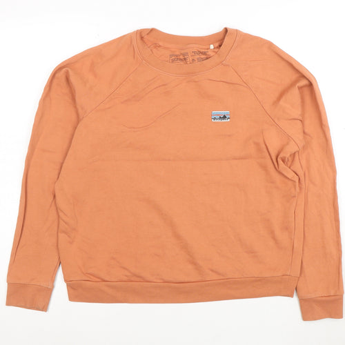 Patagonia Women’s Brown Organic Cotton Crew Neck Sweatshirt M