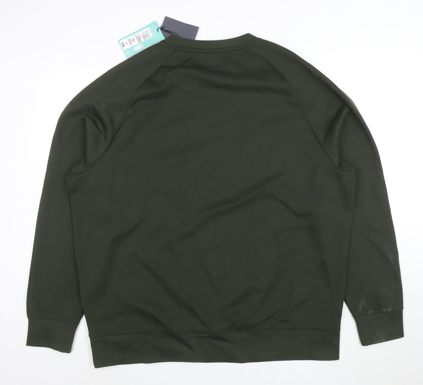 Marks and Spencer Men’s Green XL Pullover Sweatshirt Crew Neck