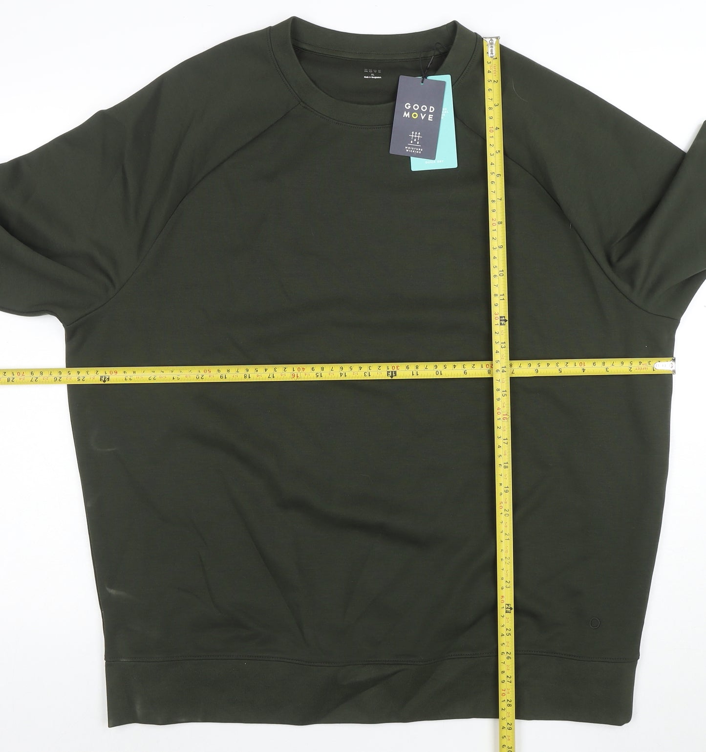 Marks and Spencer Men’s Green XL Pullover Sweatshirt Crew Neck